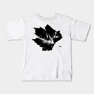 Black leave Kids T-Shirt